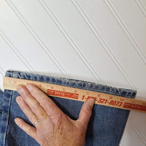 Arizona Jean Co Junior Women’s  Flare Leg Jeans‎ Size 15 Medium Wash High Rise - Picture 11 of 14